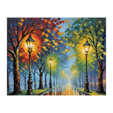 Rainy Abstract Art Nature (Print Only) thumbnail