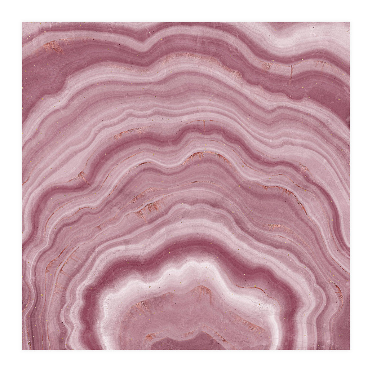 Pink Agate Texture 08 (Print Only)