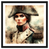 Napoleonic Officer Woman Portrait thumbnail
