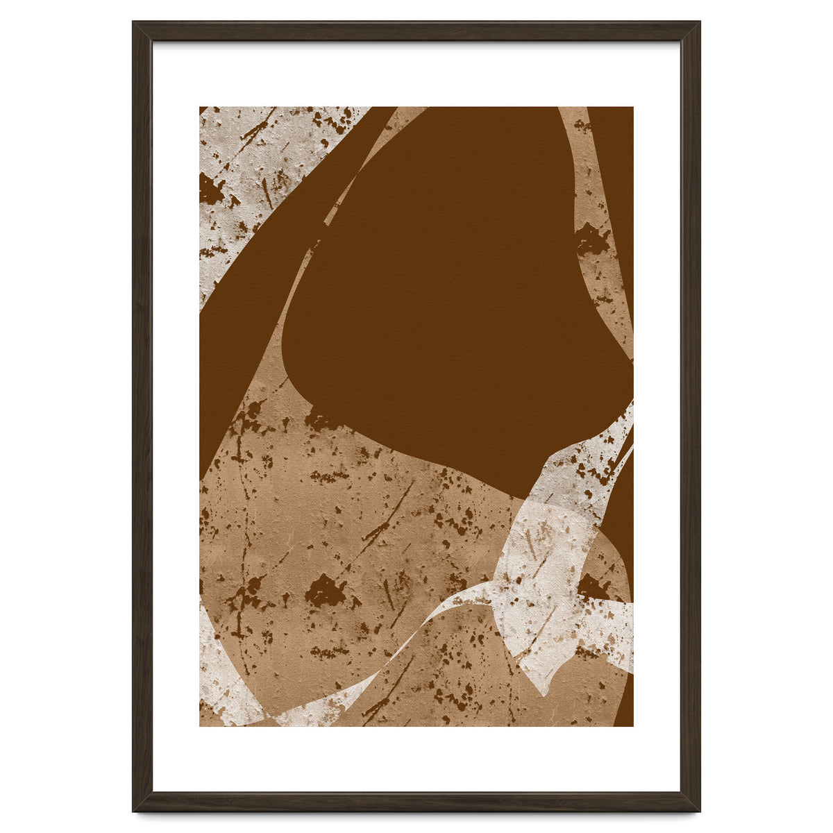 Brown Abstract Minimalist