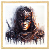 Armored Medieval Warrior Woman thumbnail