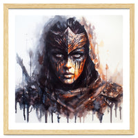 Armored Medieval Warrior Woman