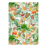 Birds And Butterflies In Tropical Jungle (Print Only) thumbnail