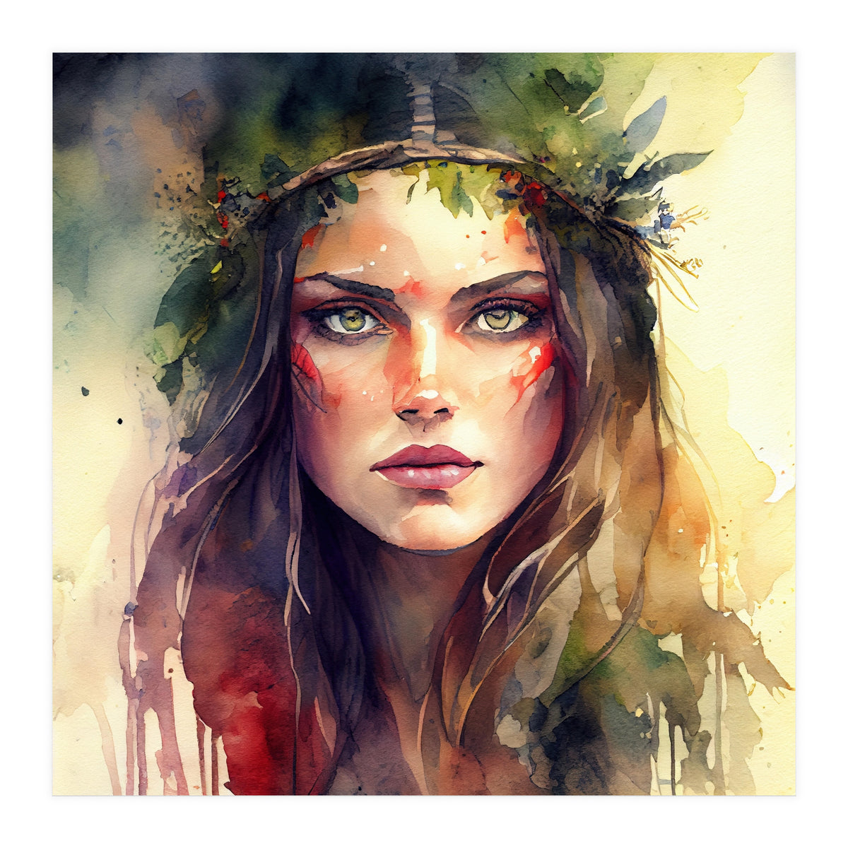 Watercolor Druid #1 (Print Only)