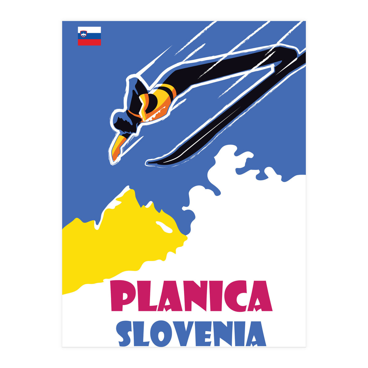 Planica, Slovenia, Ski Jump (Print Only)