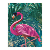 Flamingo in the jungle (Print Only)