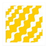 Yellow Wavy Pattern (Print Only) thumbnail