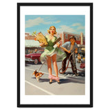 Funny Pin Up Shopping Girl thumbnail