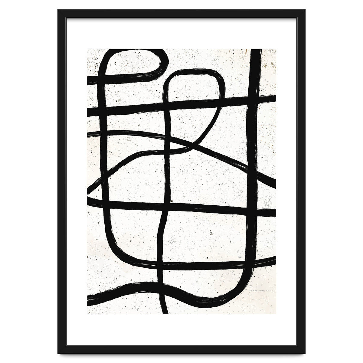 Nordic Scandinavian Marker Ink Line I