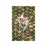 2 Koi In Wood (Print Only) thumbnail