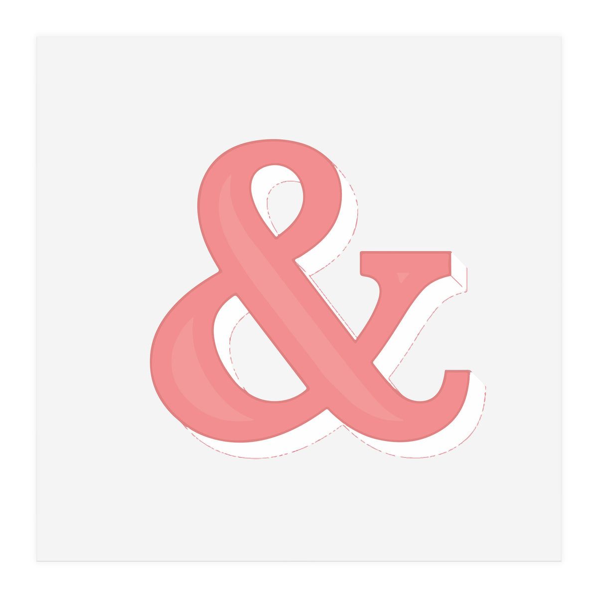 Just Ampersand (Print Only)