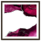 Burgundy & Silver Agate Texture 15 thumbnail