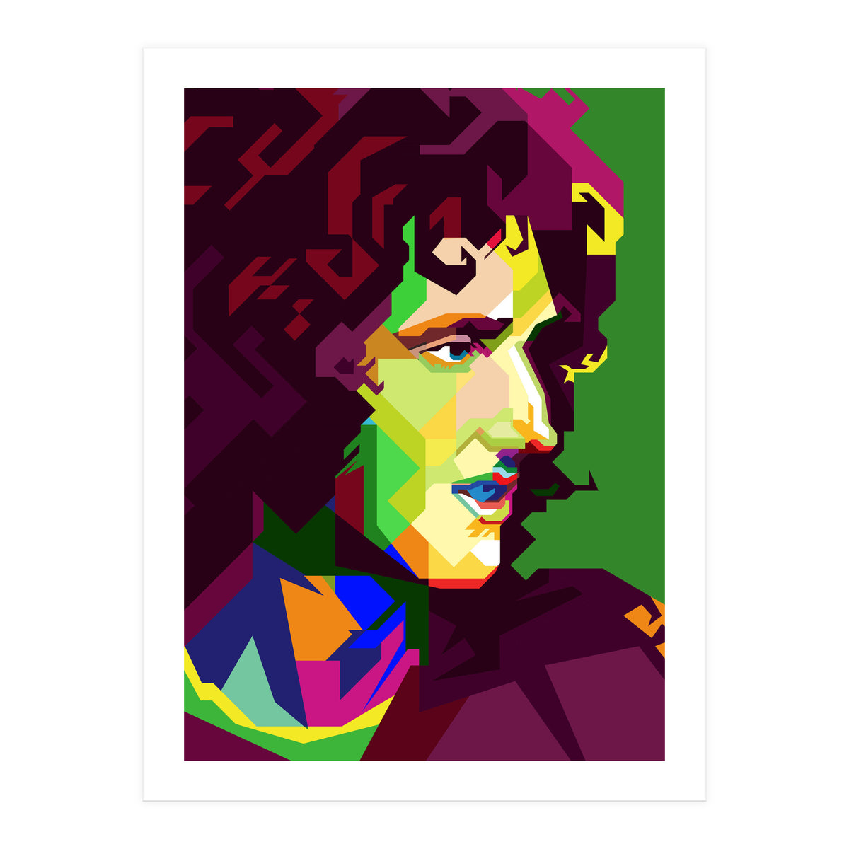 Brian Harold May Pop Art WPAP (Print Only)