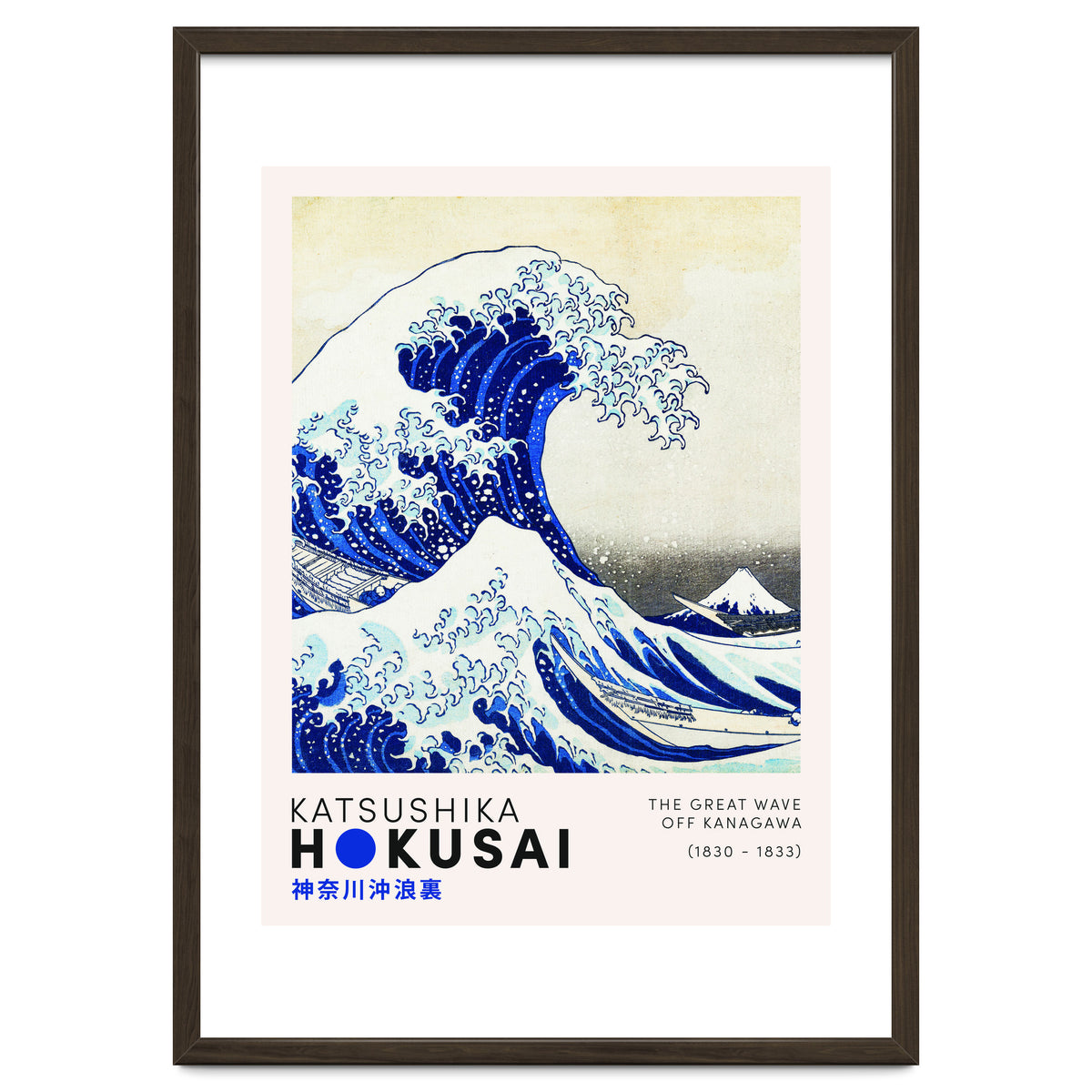 Katsushika Hokusai - The Great Wave