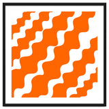 Slanting Orange Wavy Pattern thumbnail