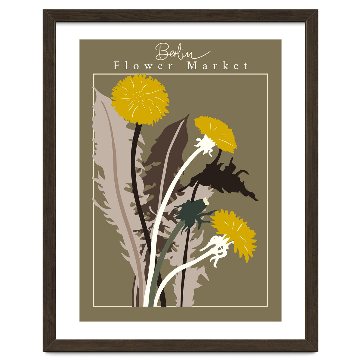 Flower Market Berlin Dandelion