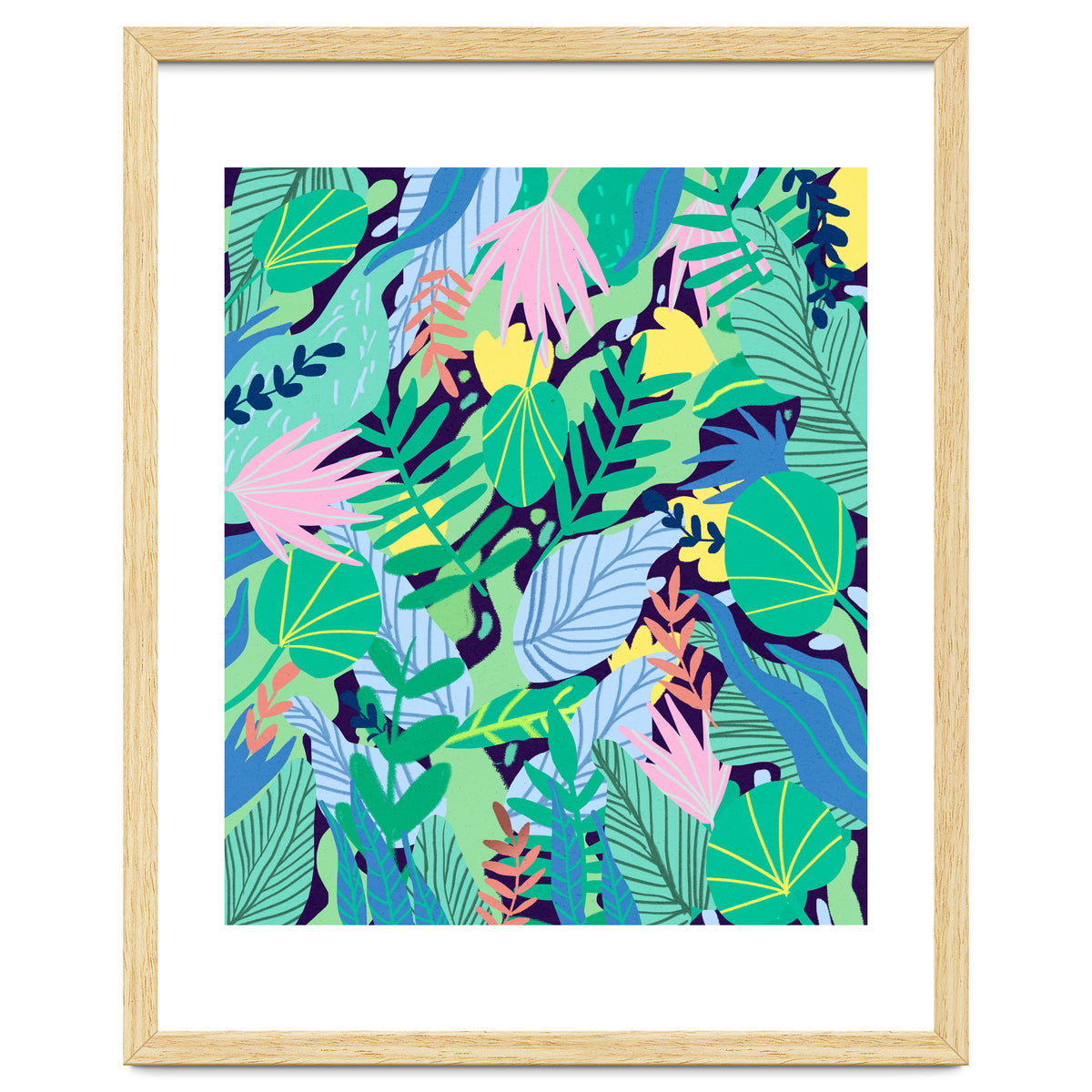 Wild Garden | Eclectic Contemporary Boho Jungle | Forest Meadow Botanical Nature Plants