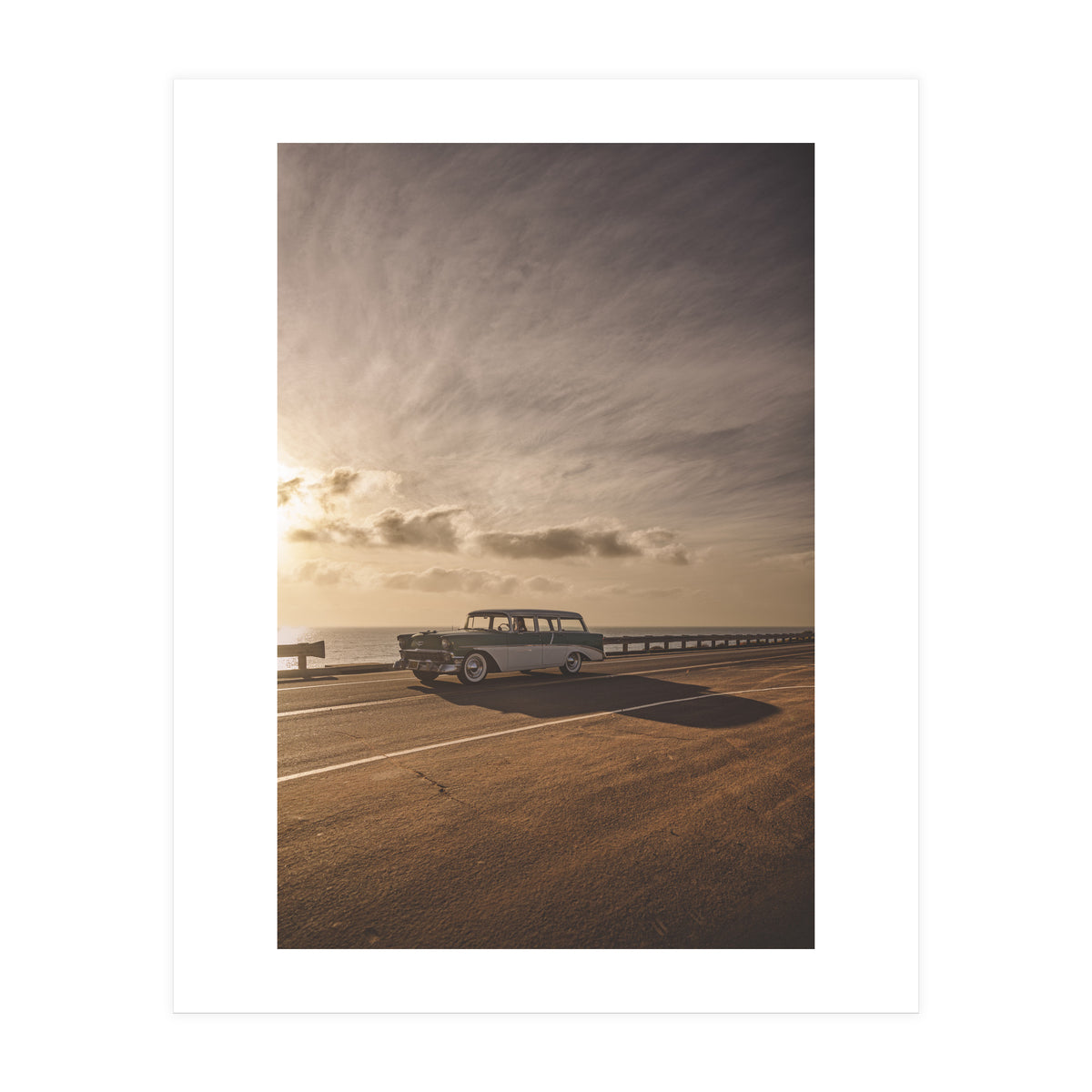 Pacific Coast Highway Sundown (Print Only)