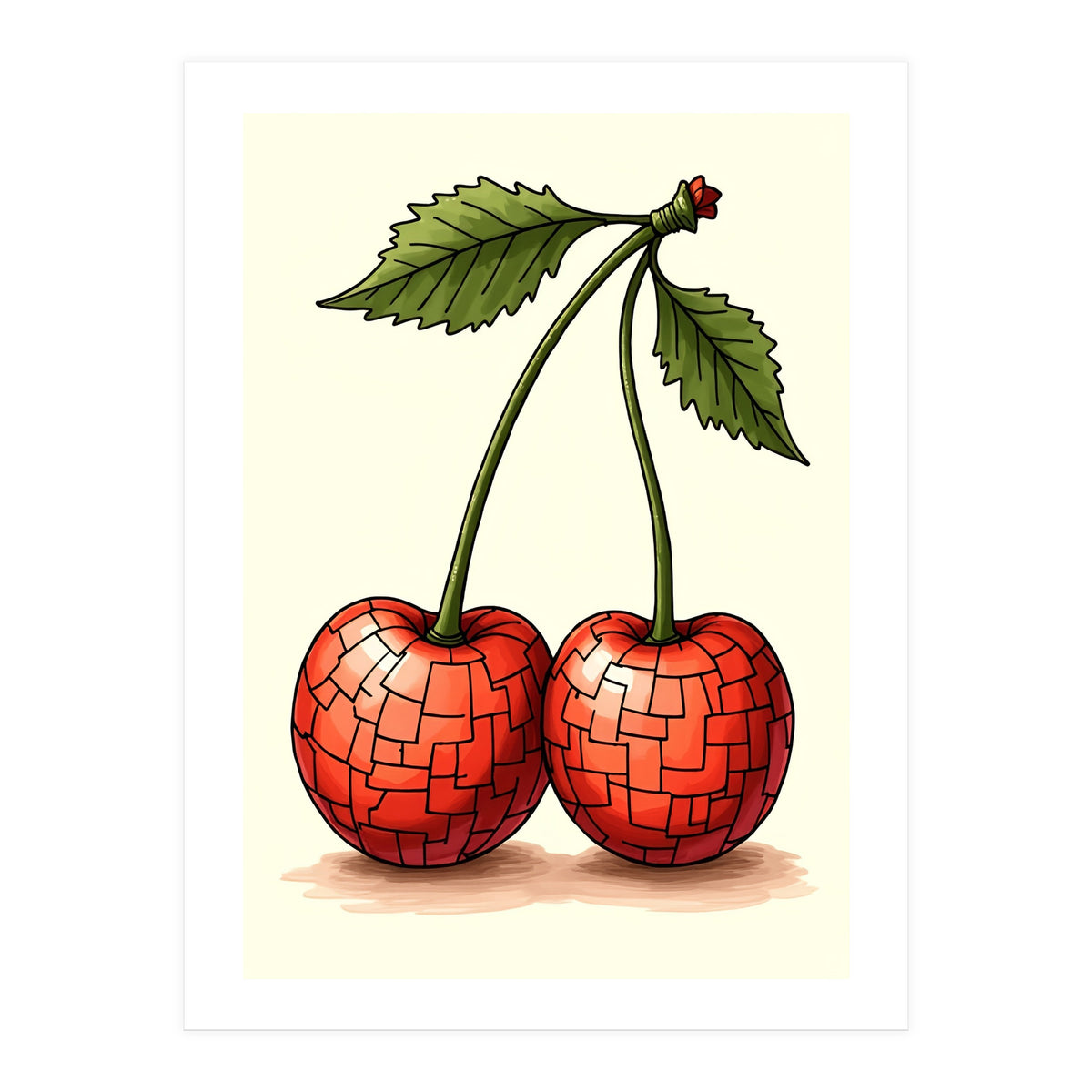 Cherry Contemporary (Print Only)