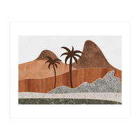 Abstract Landscape Desert Dream (Print Only)