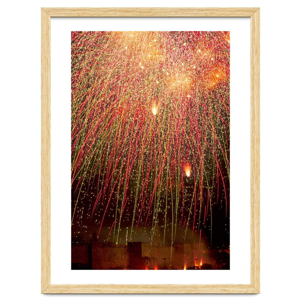 Fireworks over Jerusalem II