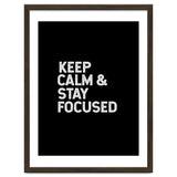 keep calm and stay focused thumbnail
