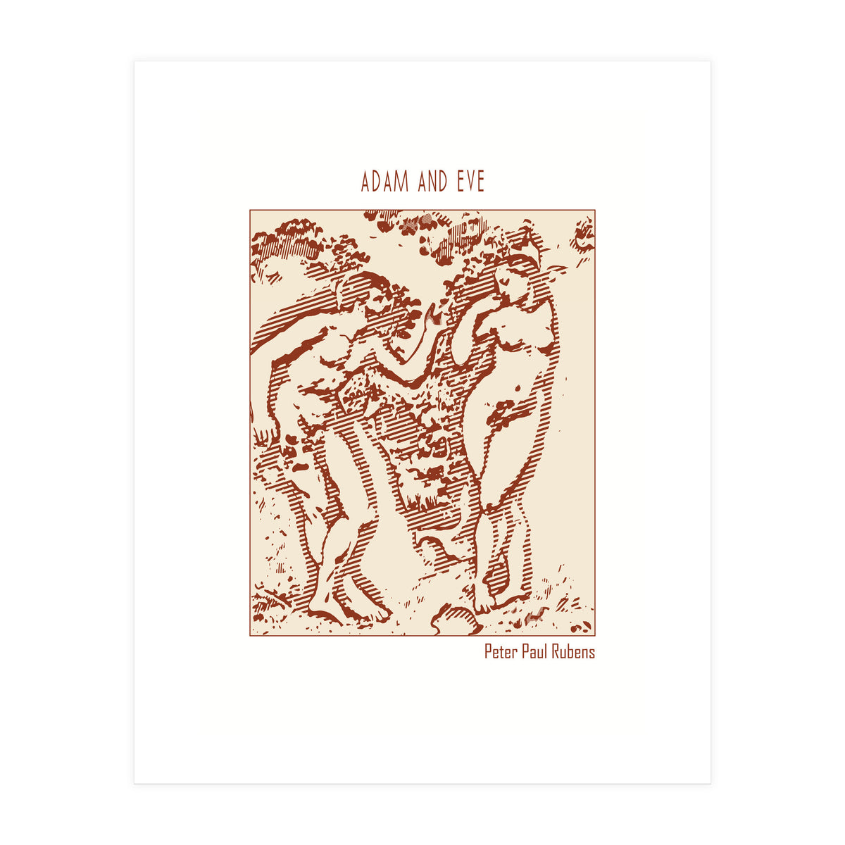 Adam And Eve   (Print Only)
