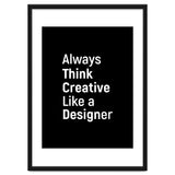 Always Think Creative Like A Designer thumbnail