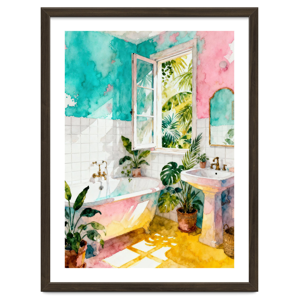 Matisse Inspired Bathroom
