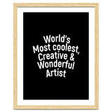 World's most coolest, creative and wonderful artist thumbnail