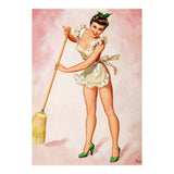 Sexy Pinup Mate On The Work (Print Only) thumbnail