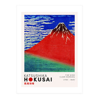 Katsushika Hokusai - Fine Wind, Clear Morning (Print Only)