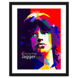 Sir Michael Philip Jagger Pop Art Wpap thumbnail