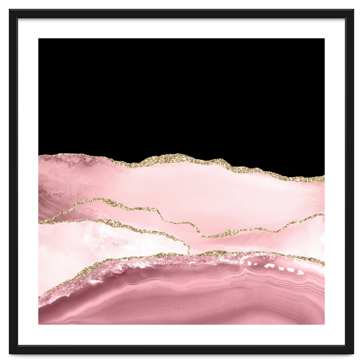 Blush & Gold Agate Texture 02