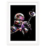 Dizzy Gillespie American Jazz Trumpeter Legend Colorful thumbnail