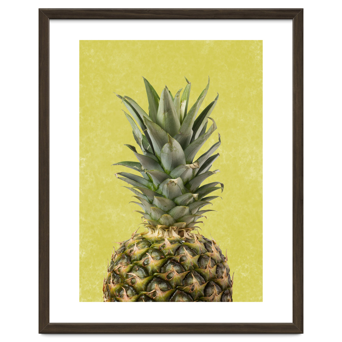 Pineapple Crown, Tropical Summer Fruit Art