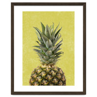 Pineapple Crown, Tropical Summer Fruit Art