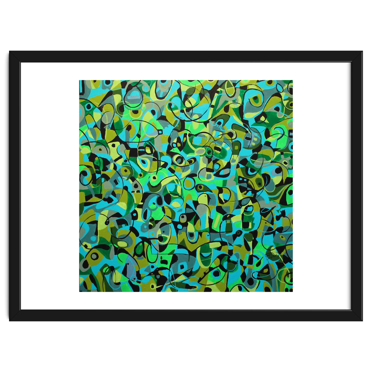 The Birdcall, Acrylic On Canvas, 36"x36"