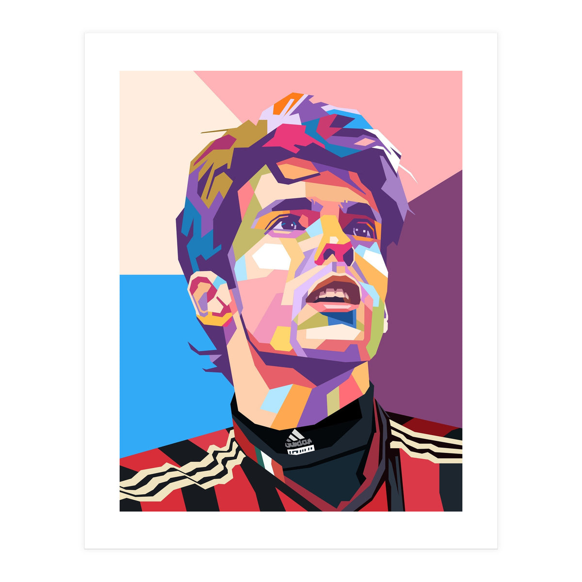Richardo Kaka art (Print Only)