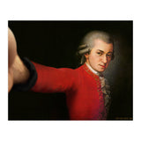 Wolfgang Amadeus Mozart - Selfie (Print Only) thumbnail