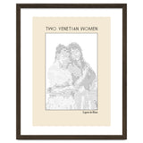 Two Venetian Women – Eugene de Blaas (ascii art) thumbnail