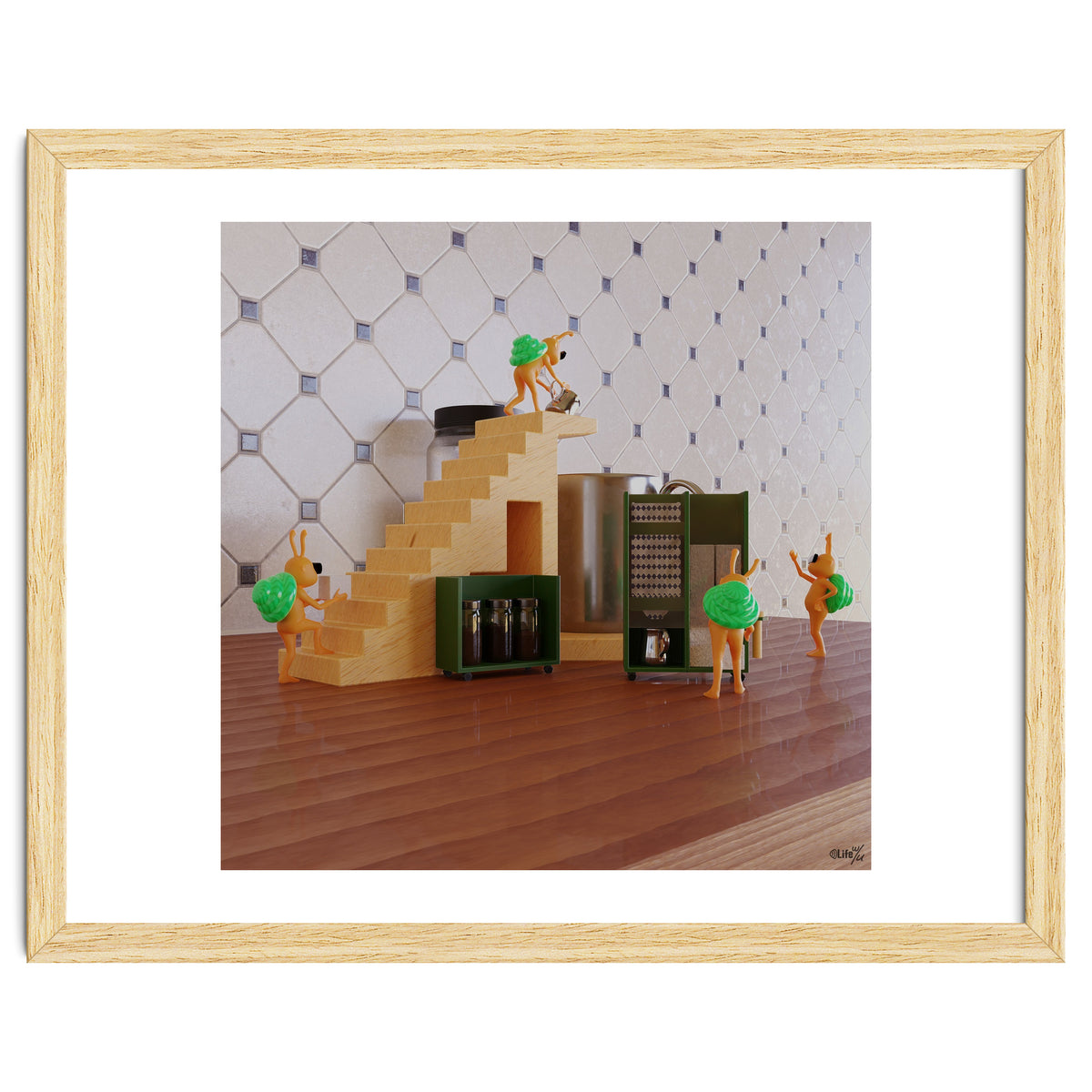 Coffee Support - angle #2 (Lwuba 039 Coffee Support 02)