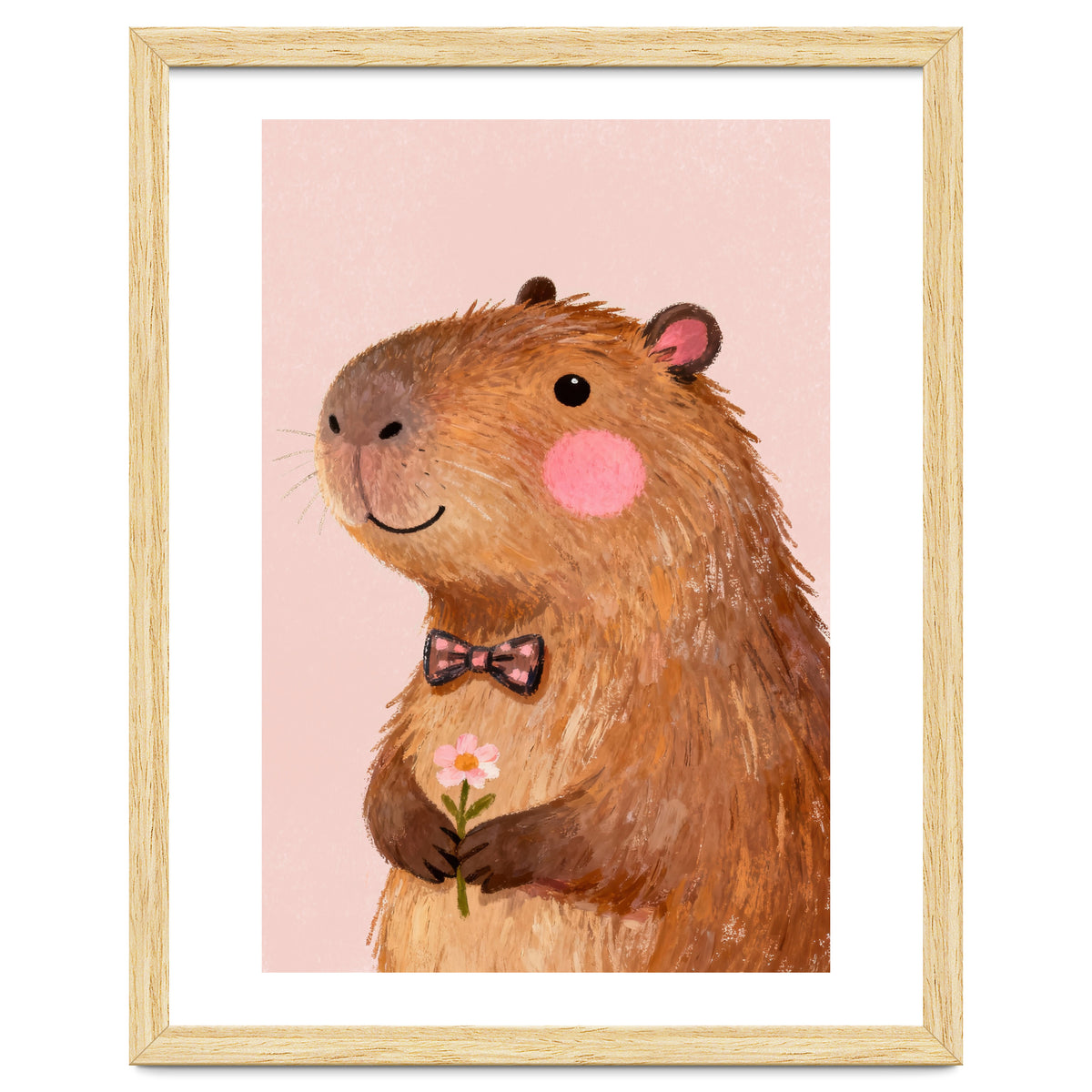 Capybara Kindergarten Nursery Art