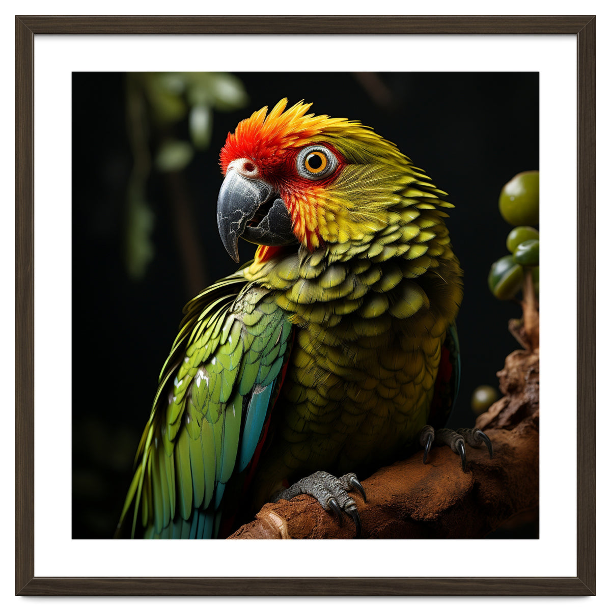 Vibrant Macaw Parrot