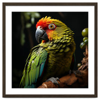 Vibrant Macaw Parrot