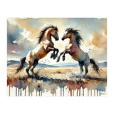 Rearing Horses (Print Only) thumbnail