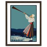 Sweden, Woman With Alp Horn thumbnail