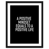 A positive mindset equals to a positive life thumbnail