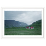 Cabins under the twilight - Iceland thumbnail