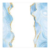 Blue & Gold Glitter Agate Texture 08  (Print Only) thumbnail
